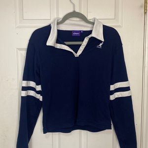 Blue Varsity Long Sleeve